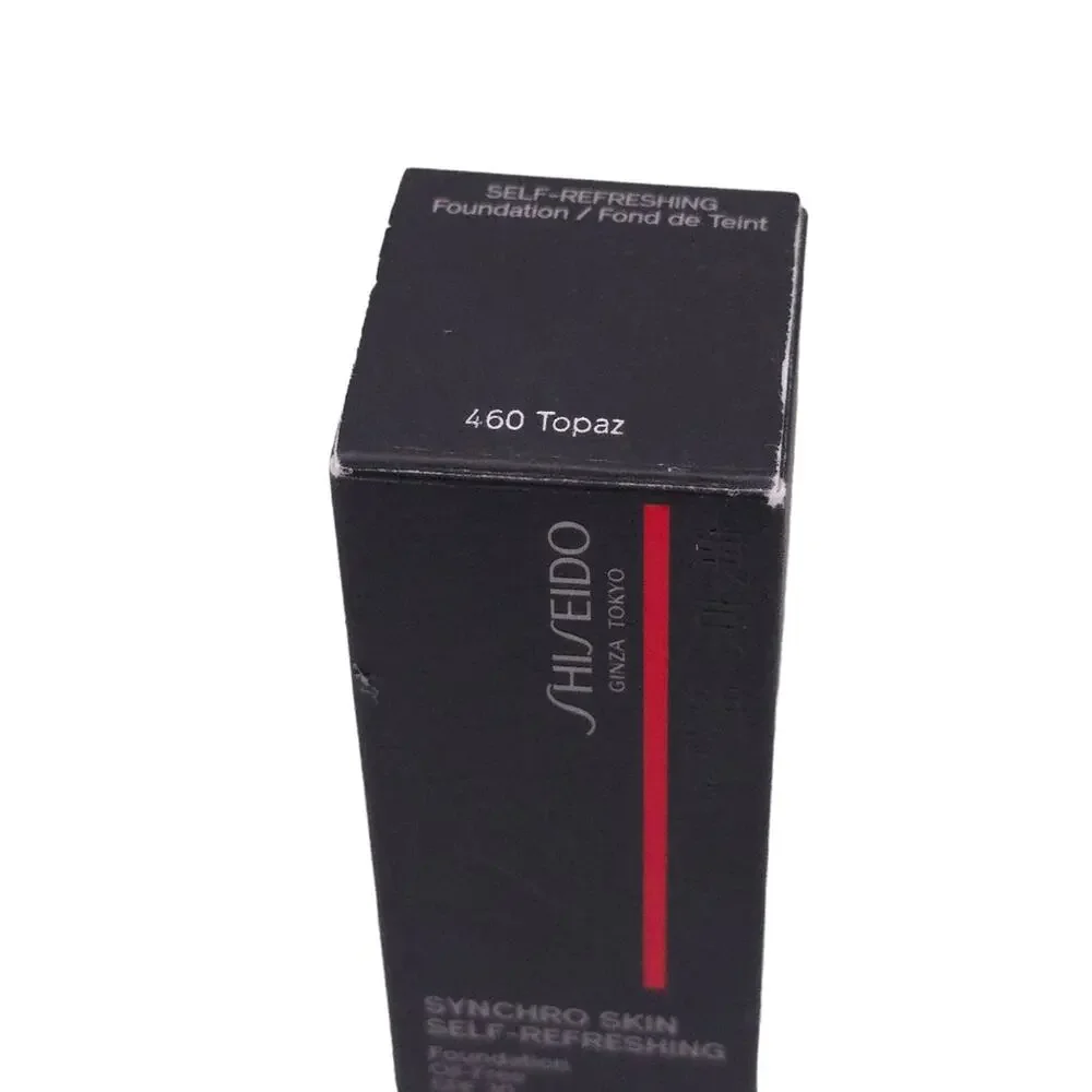 Shiseido Synchro Skin Self-Refreshing Foundation SPF 30 Oil Free 460 Topaz